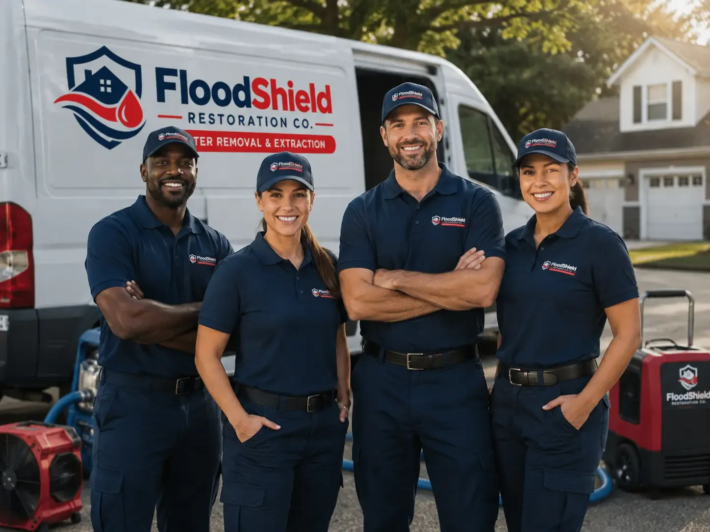 Flood Damage Restoration company in Edgar, WI
